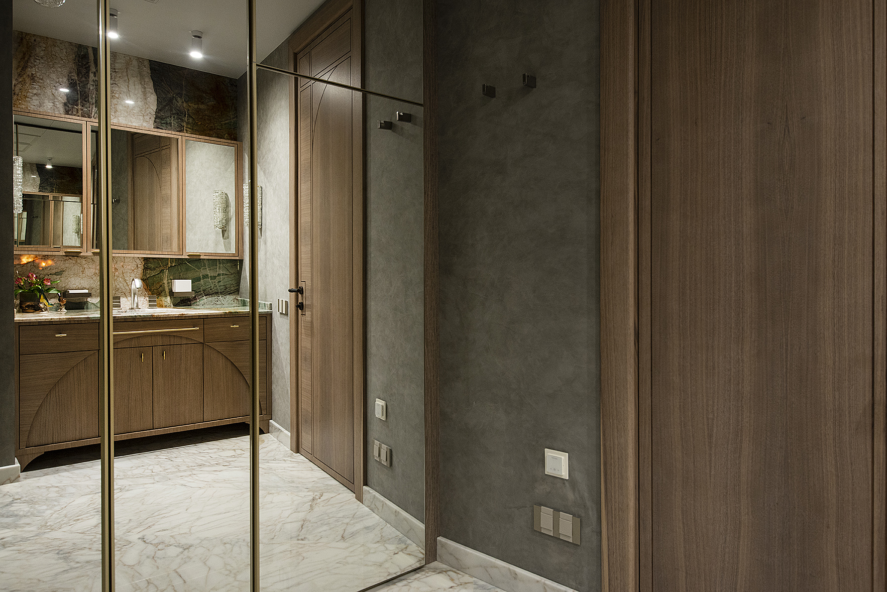 bathroom contemporary decor 120sqm apartment