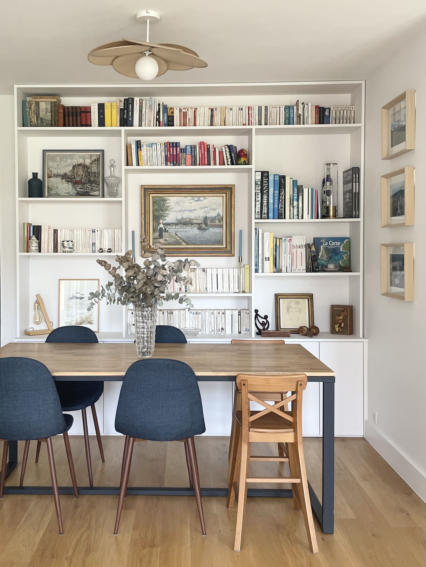 salle à manger appartement près de Paris par Charlotte Gille salle à manger appartement près de Paris par Charlotte Gille