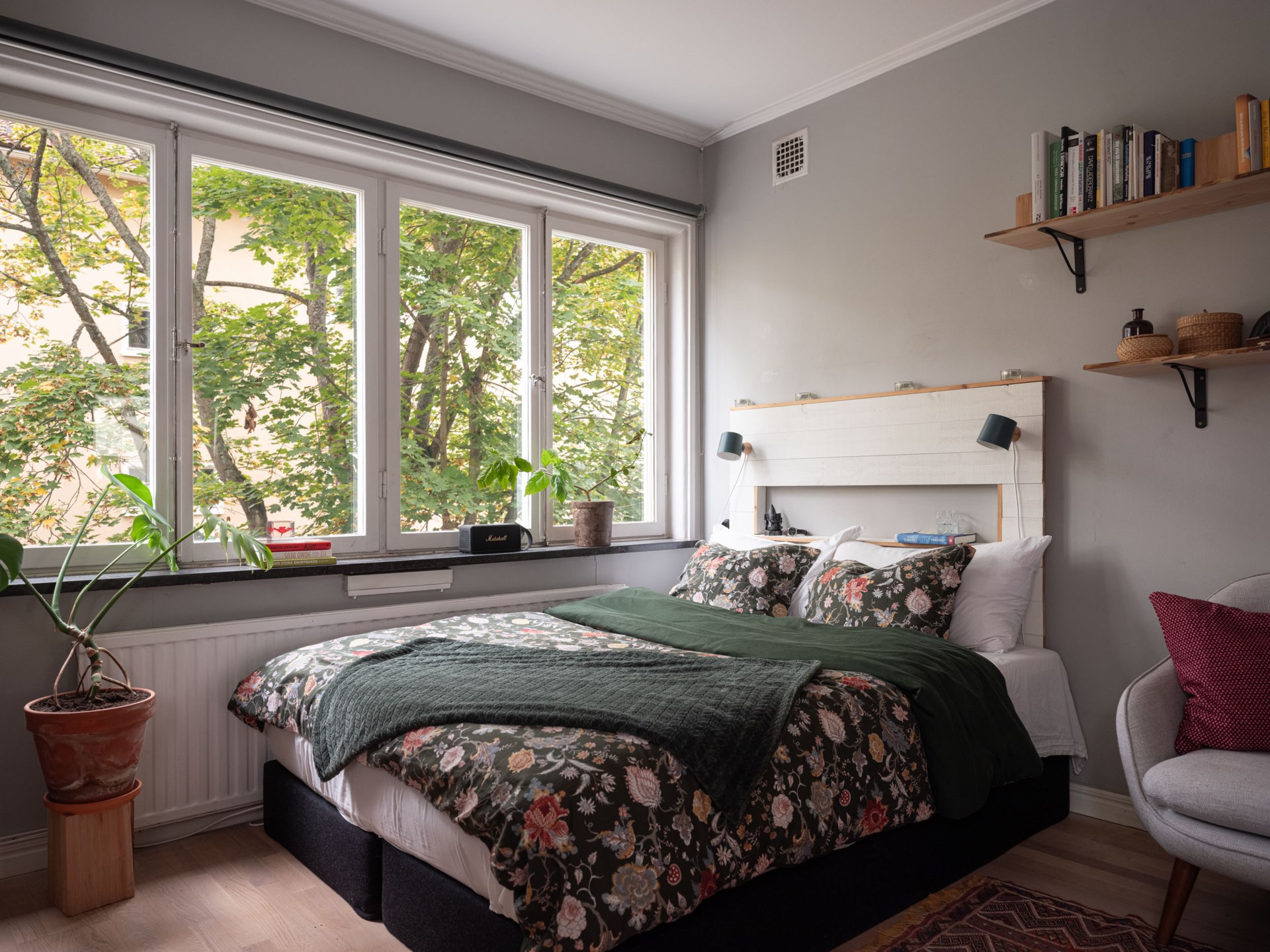 bedroom space 42sqm studio Scandinavian decor bedroom space 42sqm studio Scandinavian decor