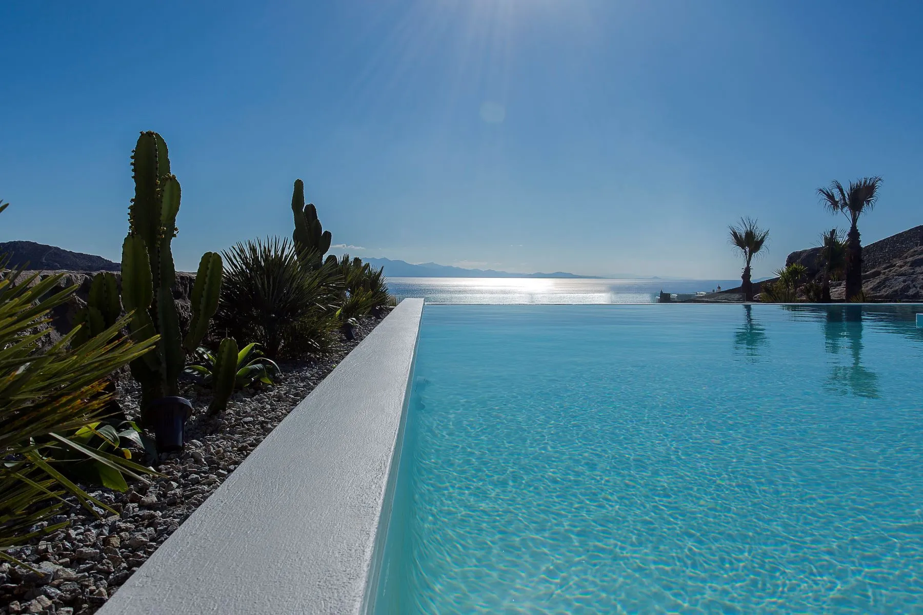 piscine à débordement
