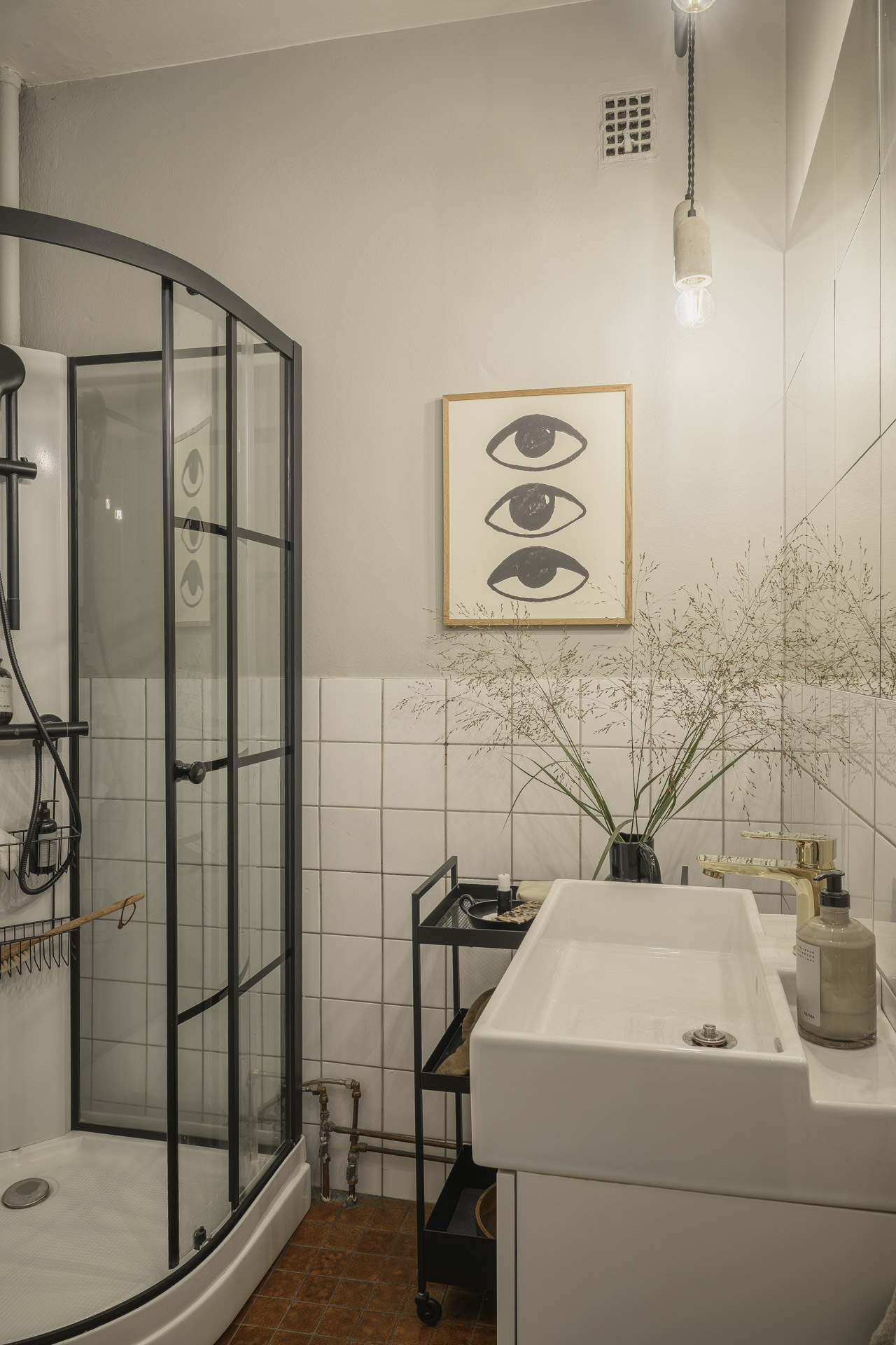 salle de bain moderne style industriel noire et blanche salle de bain moderne style industriel noire et blanche