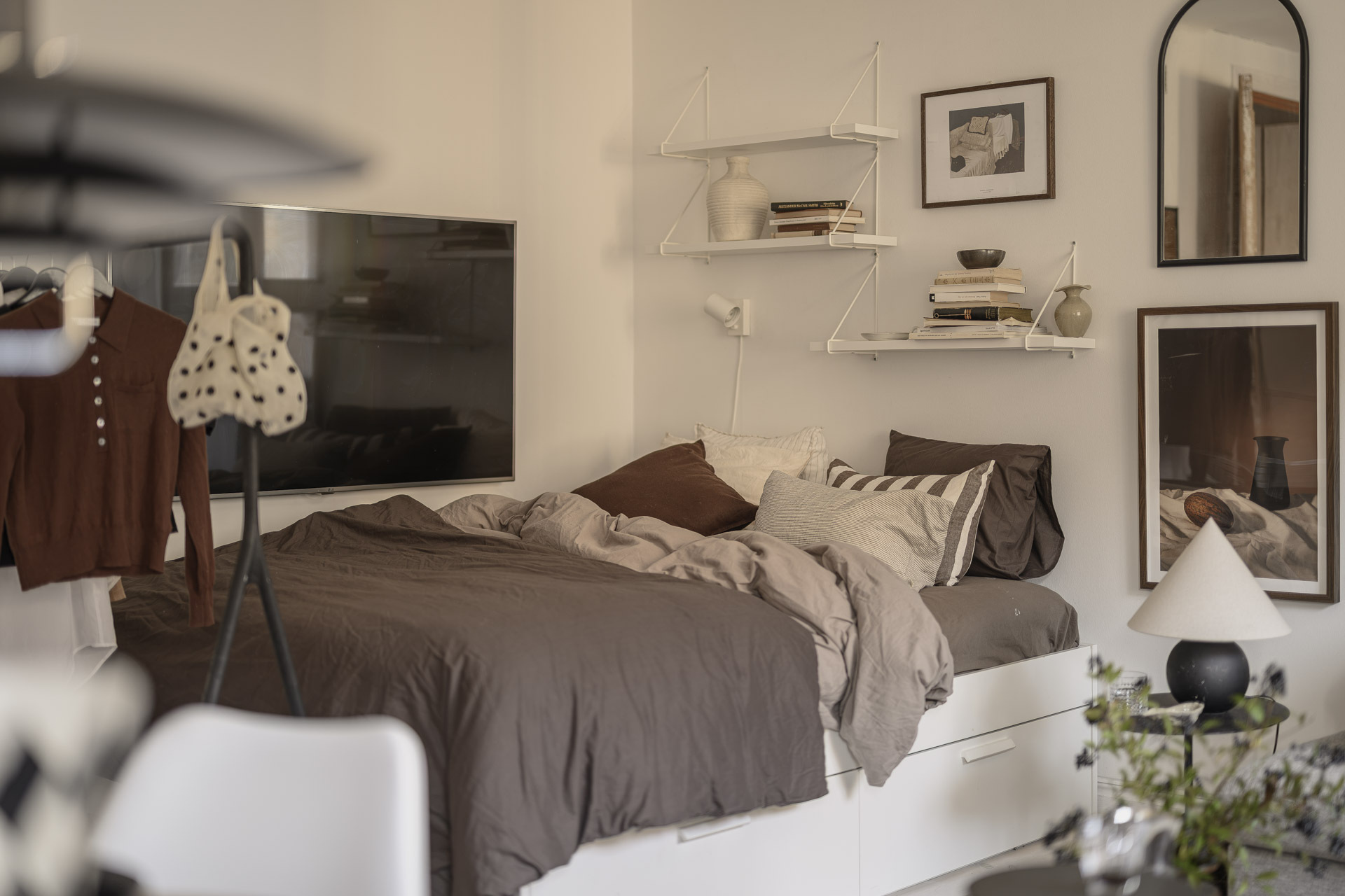 espace chambre décoration scandinave studio 38m2 ancien espace chambre décoration scandinave studio 38m2 ancien