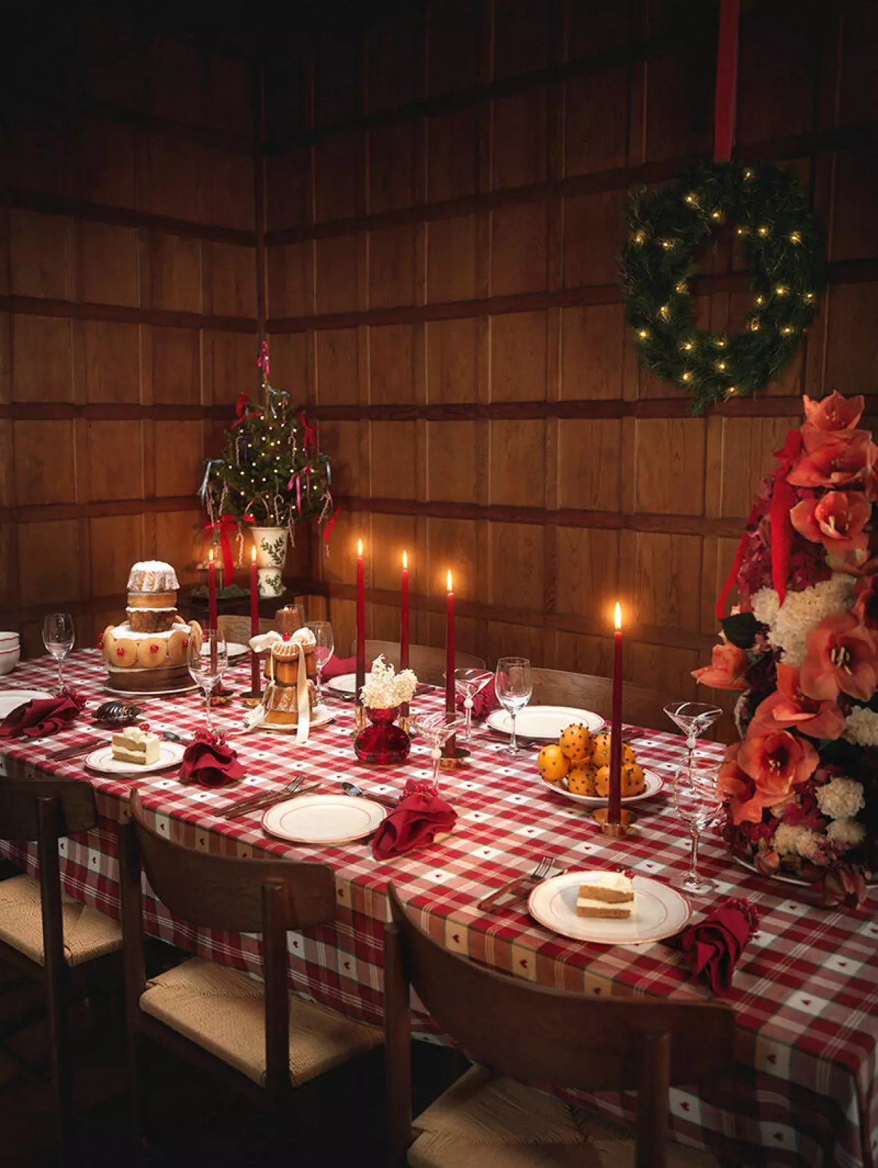 table décoration Noël 2026 chez Åhléns Home