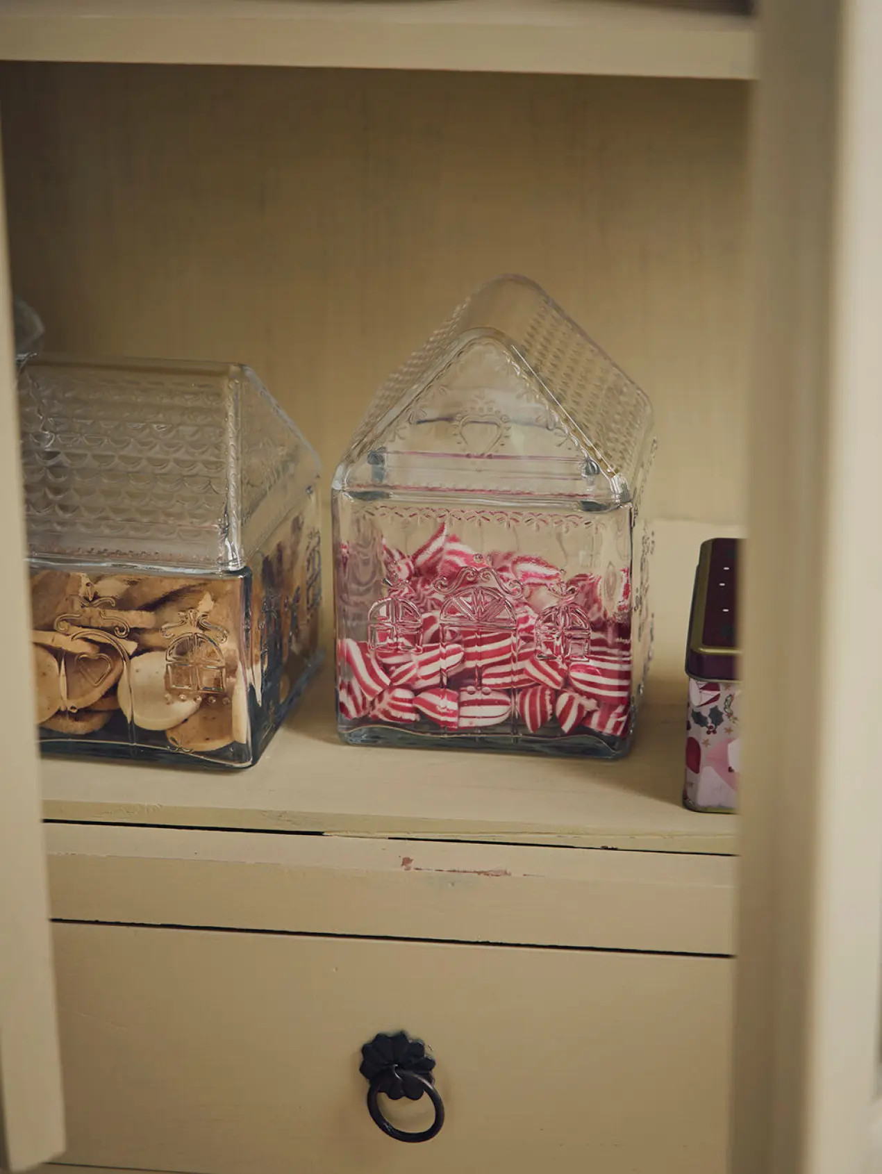 boite en verre forme maison Søstrene Grene boite en verre forme maison Søstrene Grene