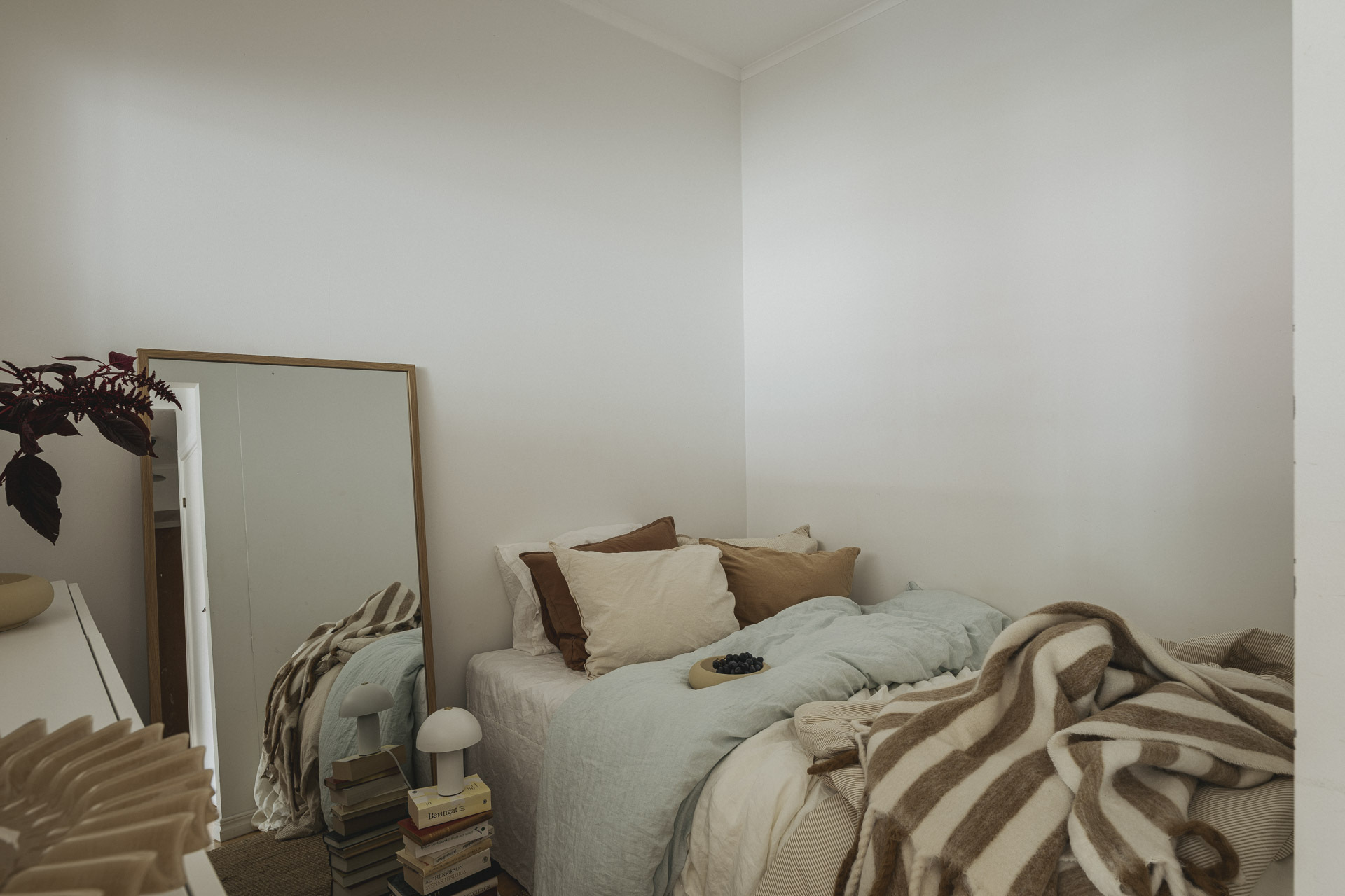 petite chambre décoration scandinave appartement 50m2