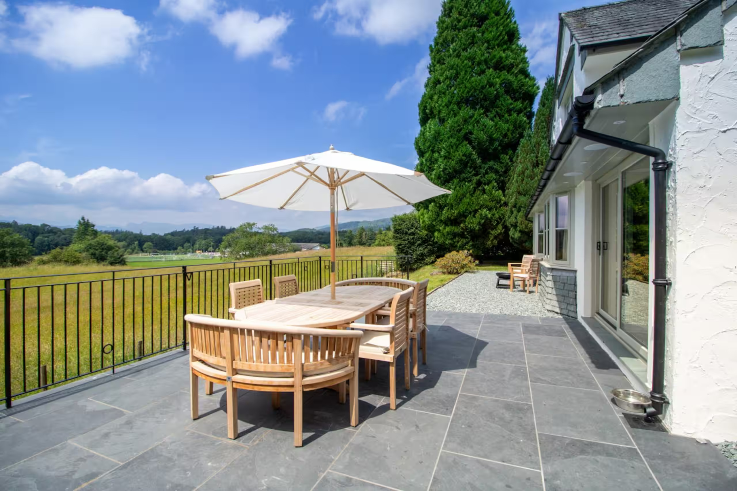 terrasse en ardoise