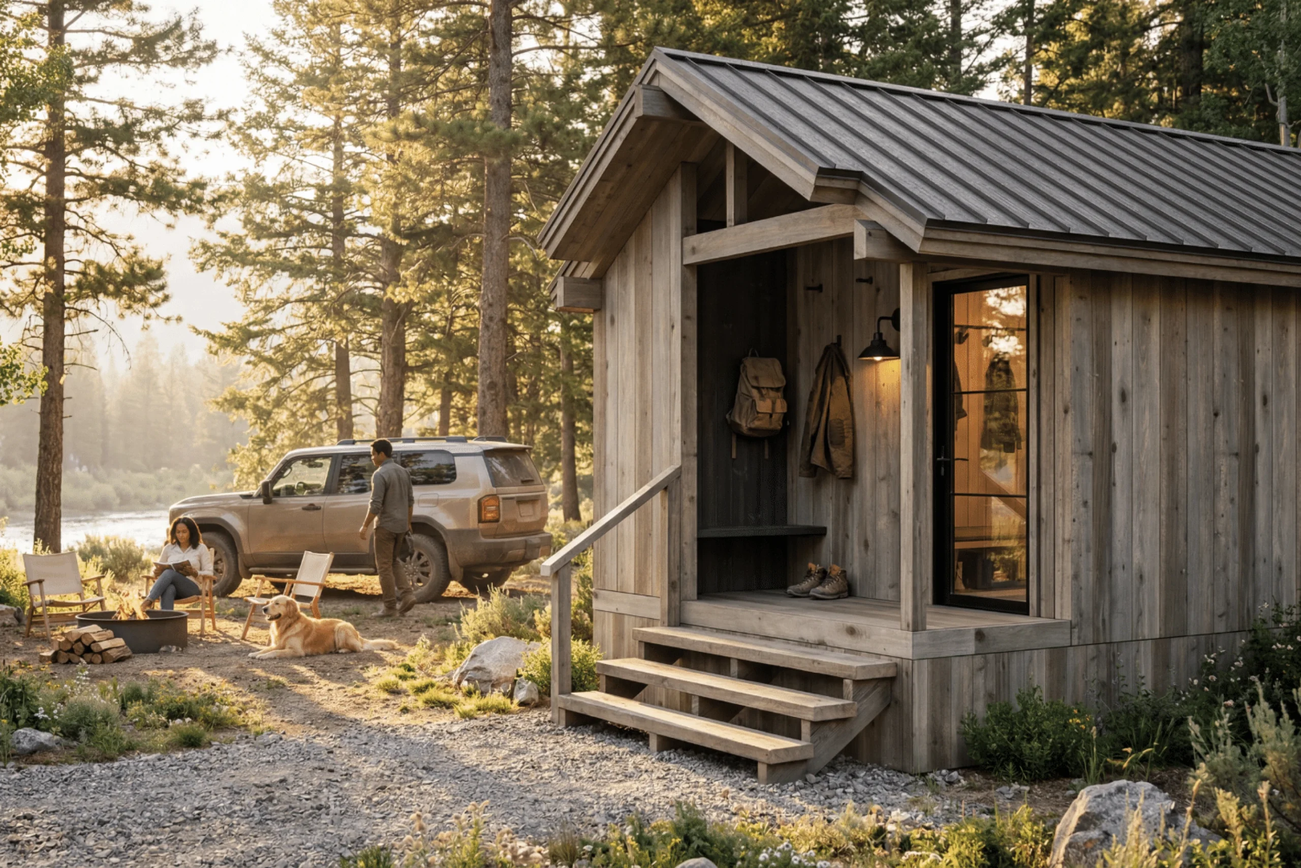 Yukon tiny house par Zook Cabins