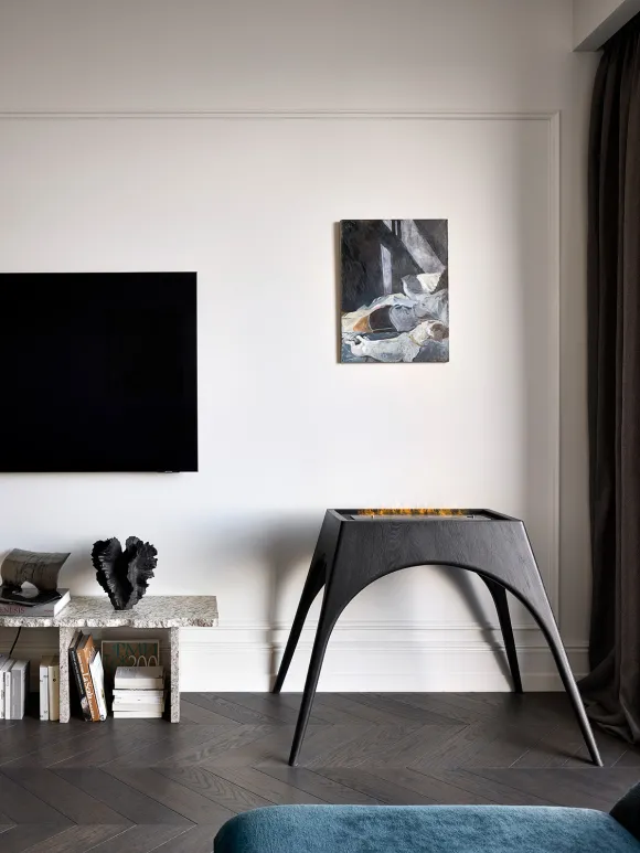 salon appartement de 70m2 décoration design