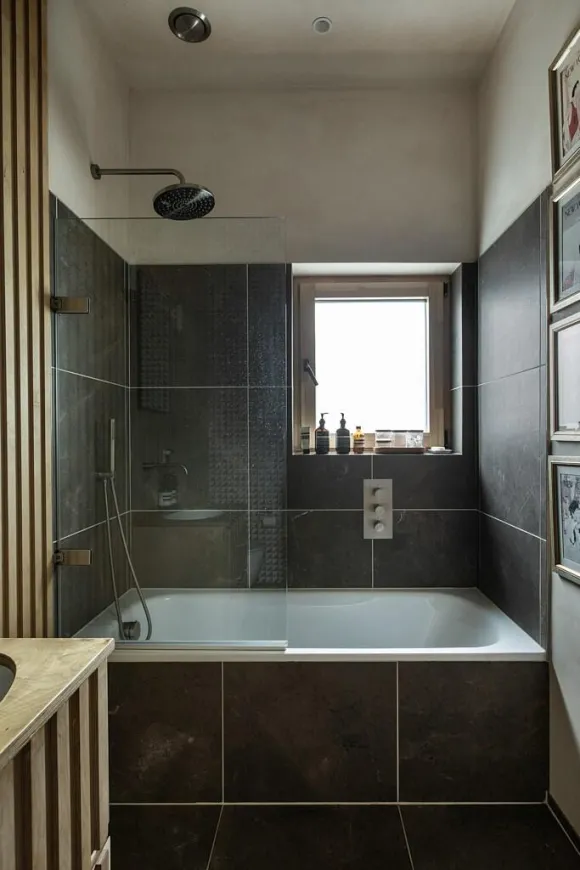 salle de bain maison de ville écoresponsable The Arbour Londres décoration vintage