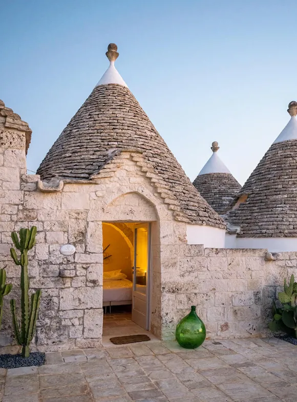 maison en pierre trullo Pouilles Casa Badra