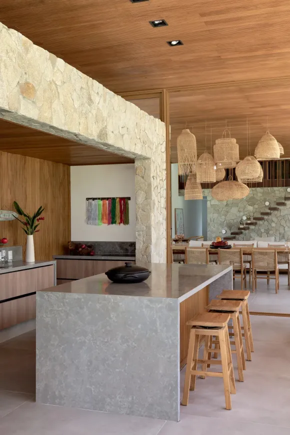 cuisine et salon décoration design