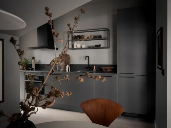 cuisine design grise