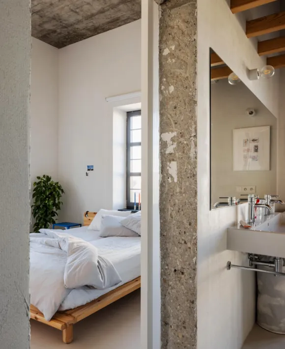 chambre appartement design Studio KILO / HONČ