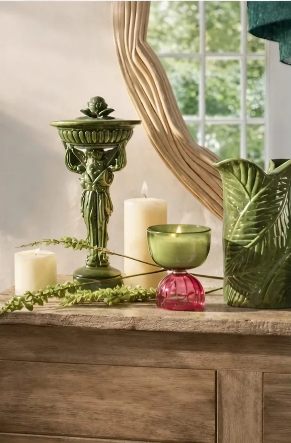 buffet décoration rustique