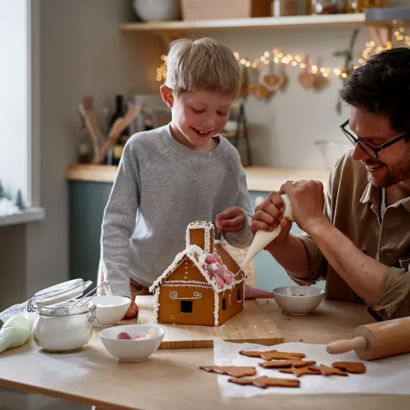 IKEA Noël maison en pain d'épices