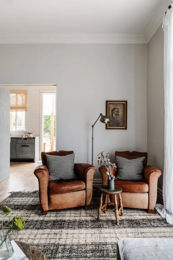 salon décoration rustique chic et vintage