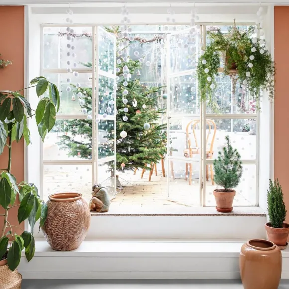 jardin d'hiver décoration Noël