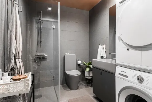 salle de bain dans studio de 27m2