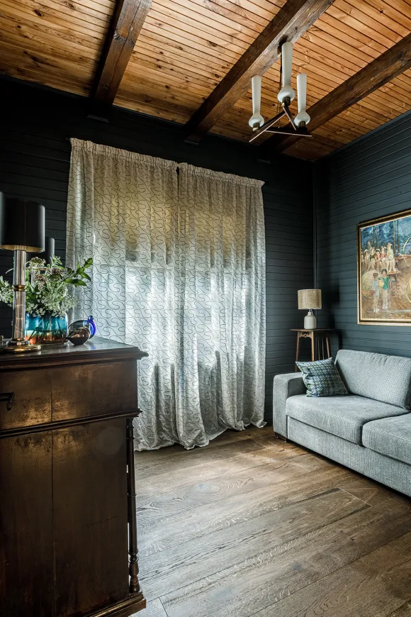 salon décoration vintage