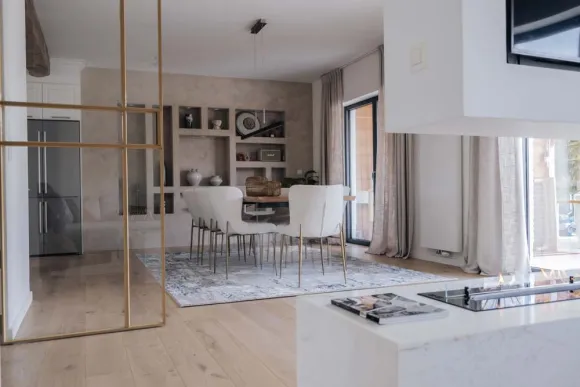 salle à manger décoration contemporaine