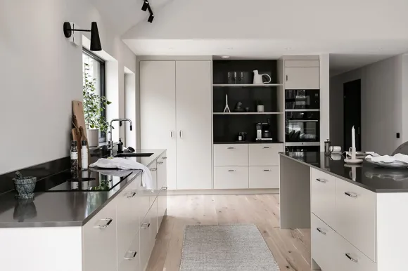 cuisine design blanche