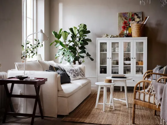 salon décoration naturelle