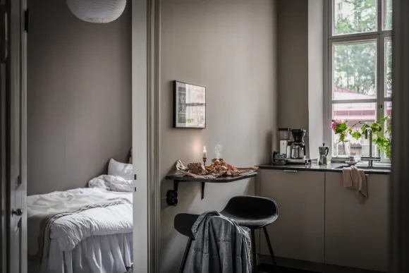 cuisine design blanche