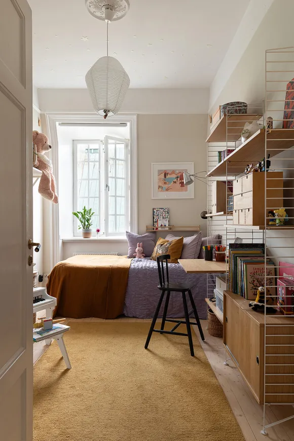 chambre décoration scandinave bohème et vintage