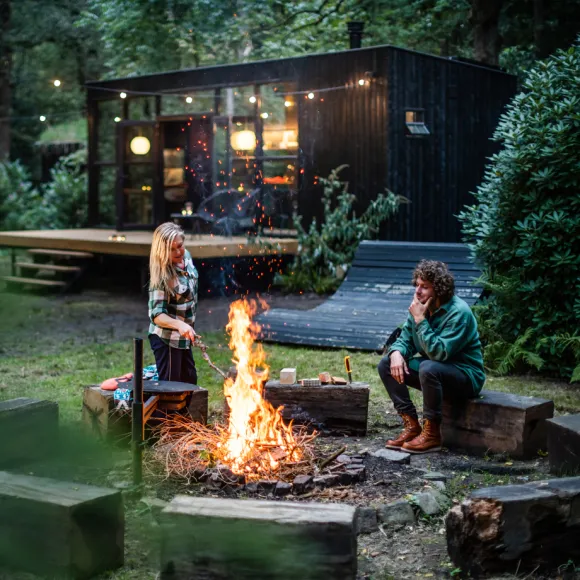 jardin avec brasero BushBox