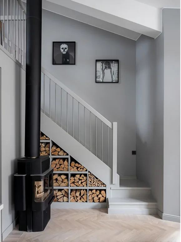escalier appartement en duplex