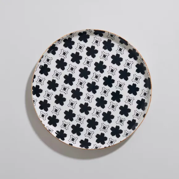 assiette noire et blanche nouveautés Maisons du Monde 2026 printemps été