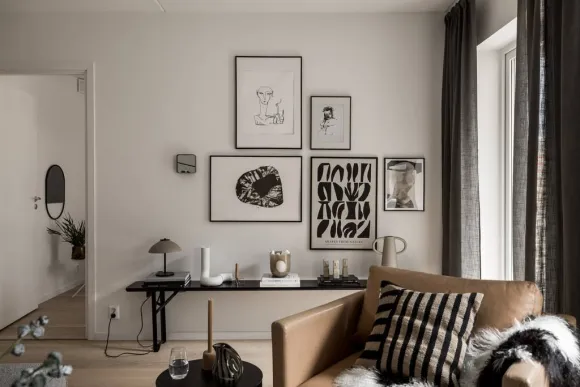 salon décoration contemporaine