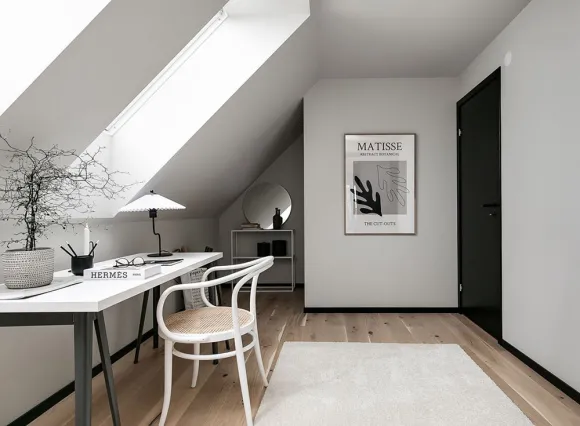 bureau avec velux