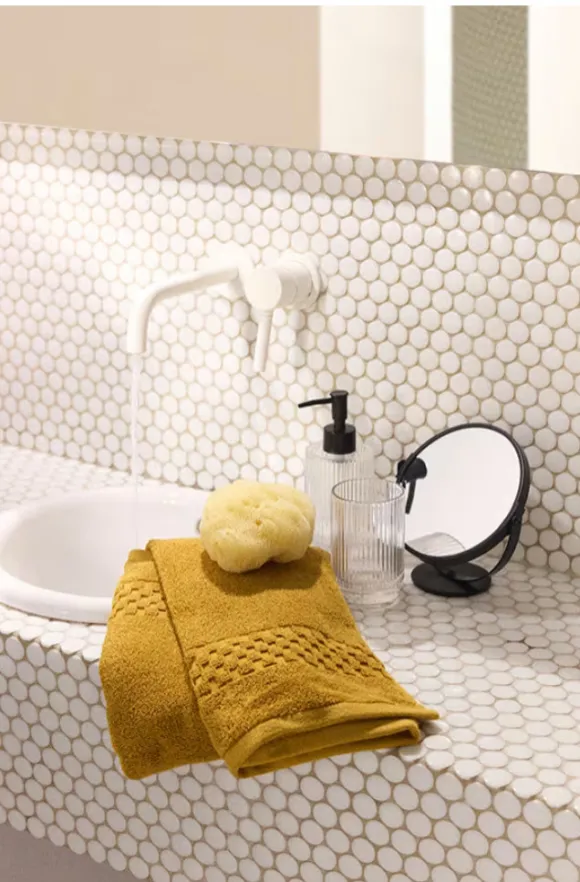 salle de bain émaux de briare blancs