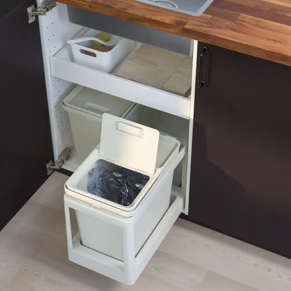 HALLBAR poubelle tri déchets catalogue IKEA 2026