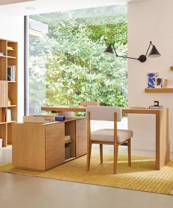 bureau décoration naturelle