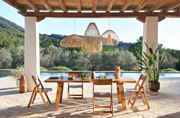 terrasse avec mobilier AM PM outdoor 2026