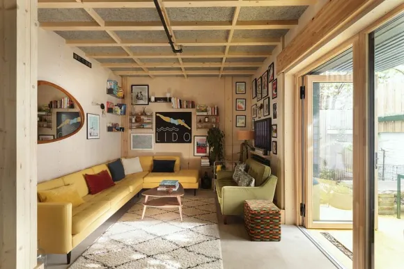 salon décoration vintage maison de ville écoresponsable The Arbour Londres