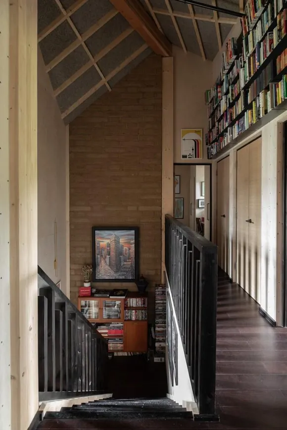 palier maison de ville écoresponsable The Arbour Londres décoration vintage