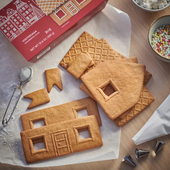 kit maison en pain d'épices pas cher