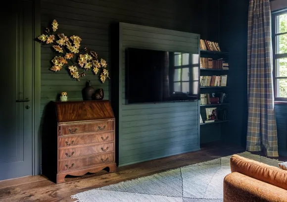 salon décoration vintage