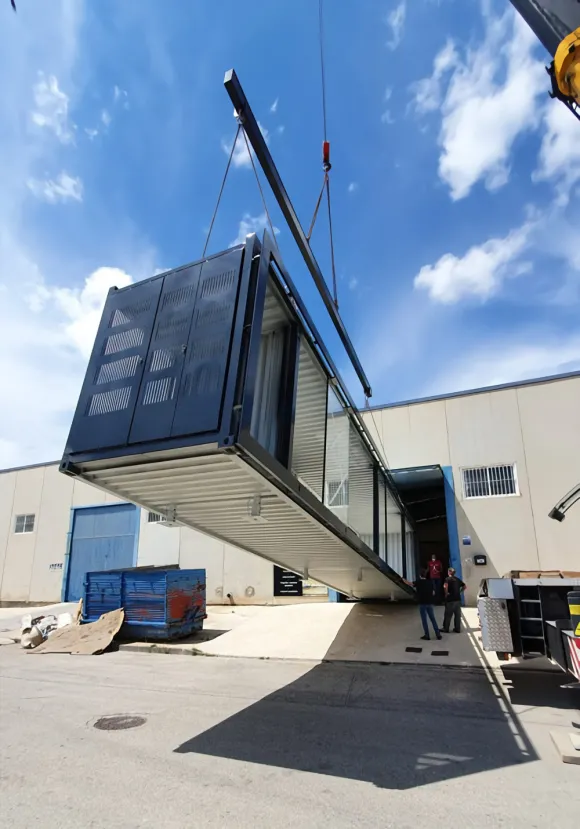 mini maison préfabriquée