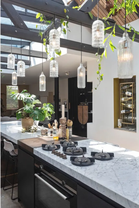 cuisine ouverte maison contemporaine