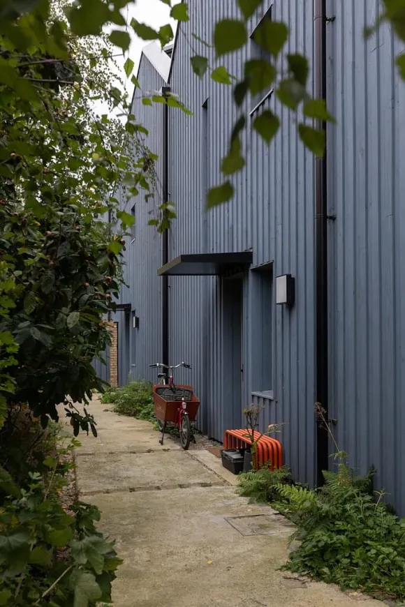 maison de ville écoresponsable The Arbour Londres décoration vintage