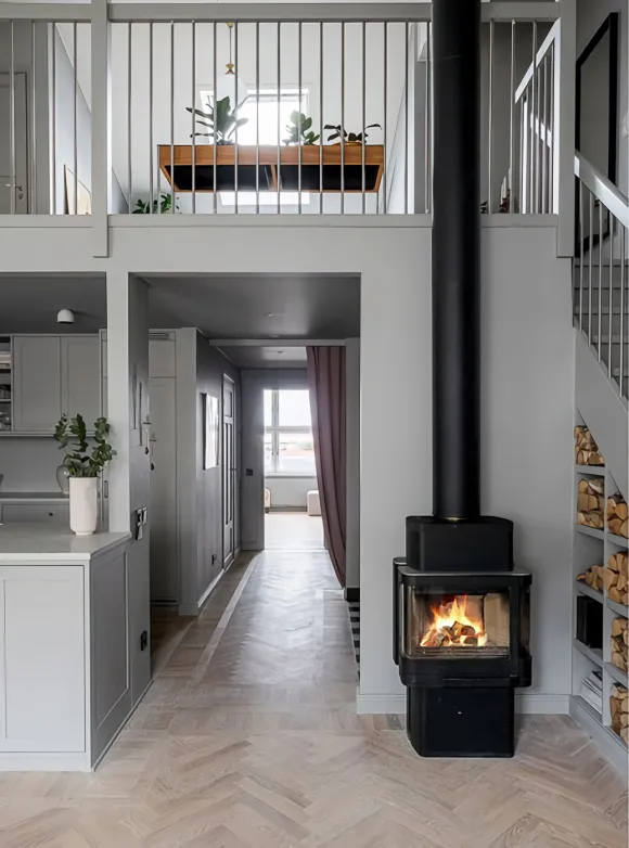 mezzanine appartement en duplex