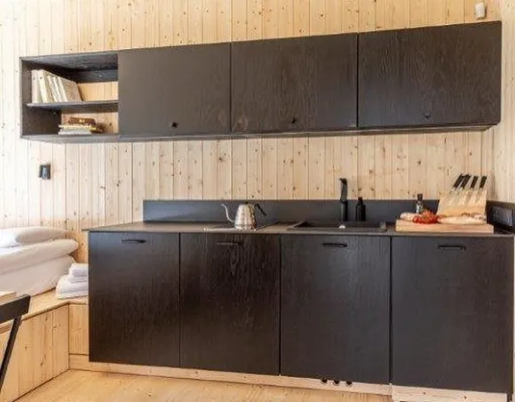 tiny house 15m2 Hidden Base par Tiny Smart House Polska