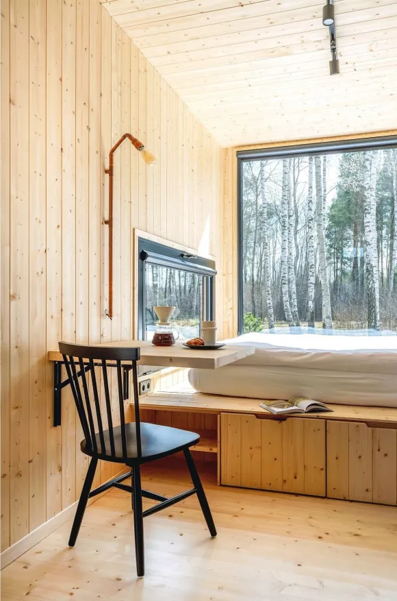 tiny house 15m2 Hidden Base par Tiny Smart House Polska