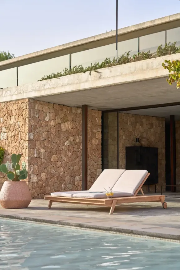 terrasse avec mobilier AM PM outdoor 2026