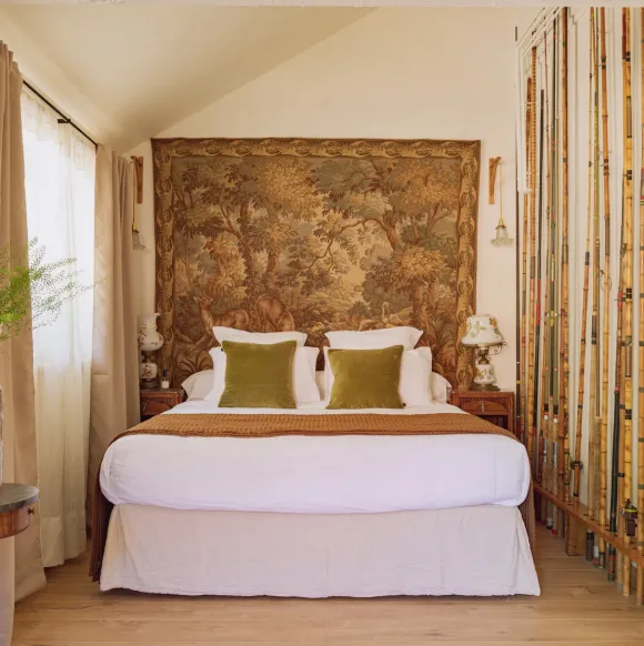 chambre maison de campagne Le Prieuré Maison du Pêcheur Marnay-sur-Seine