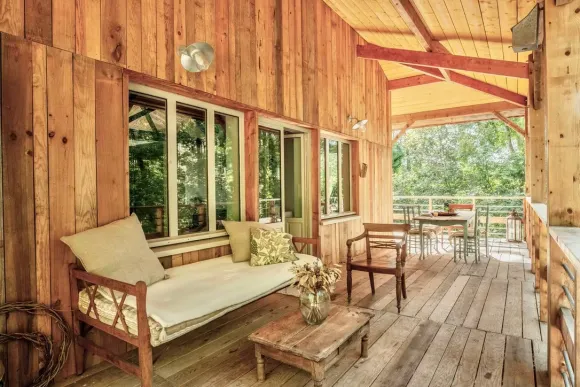 terrasse maison en bois